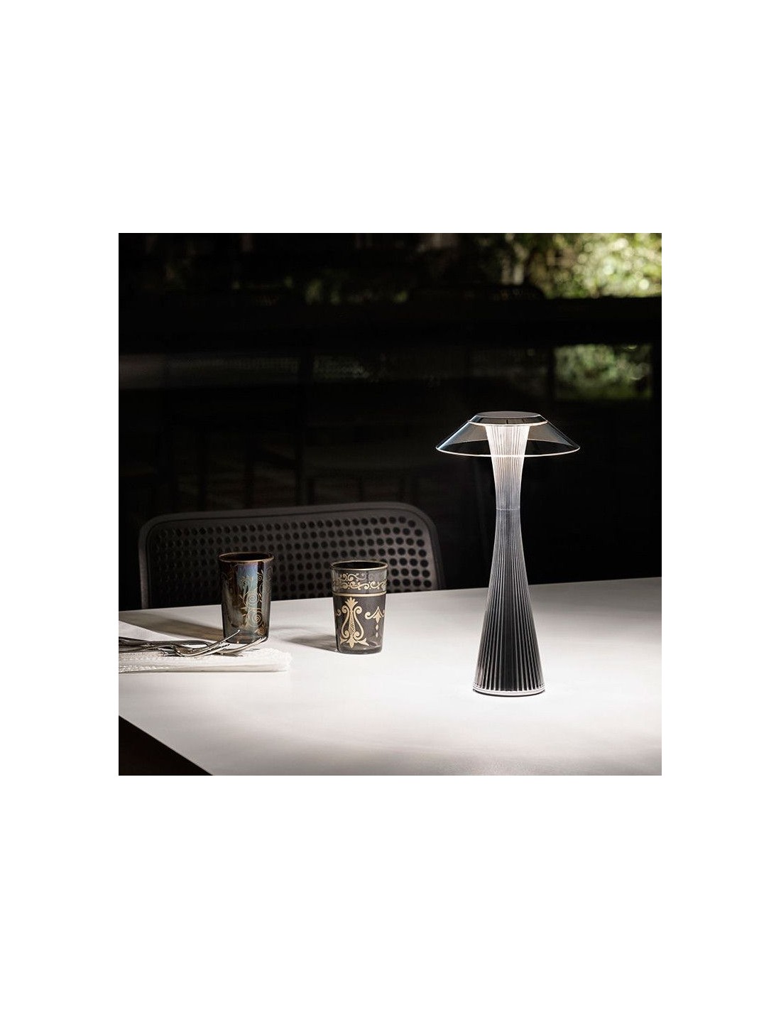 Lampe sans fil rechargeable Space Indoor LED Kartell