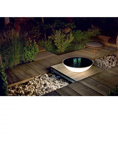 Table basse lumineuse solaire RANCHO Les Jardins - Valente Design